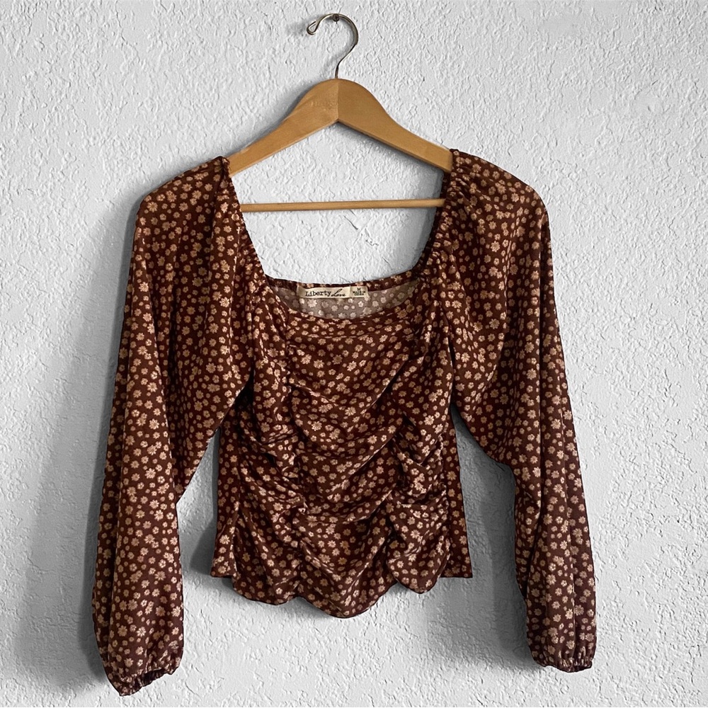 Floral Smocked Top